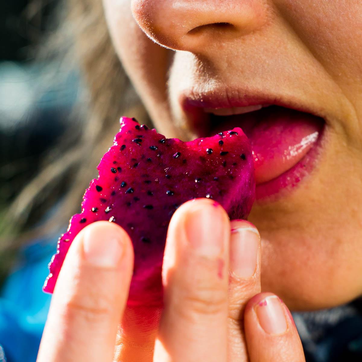 Drachenfrucht (Pitaya) rot