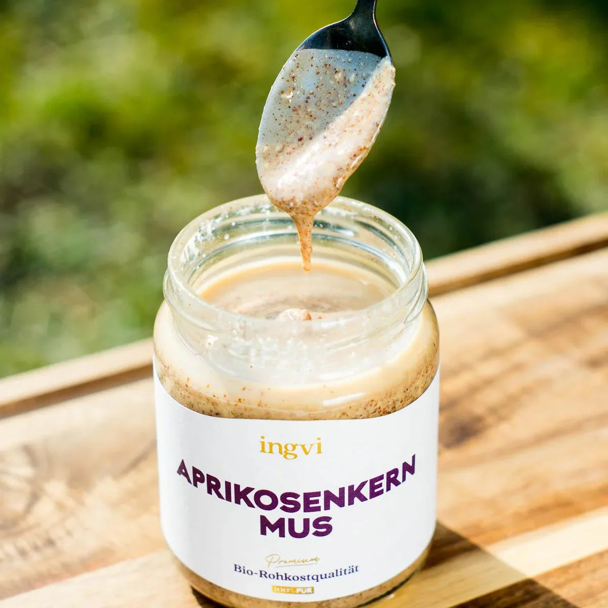 Organic Raw Apricot Kernel Butter Ingvi