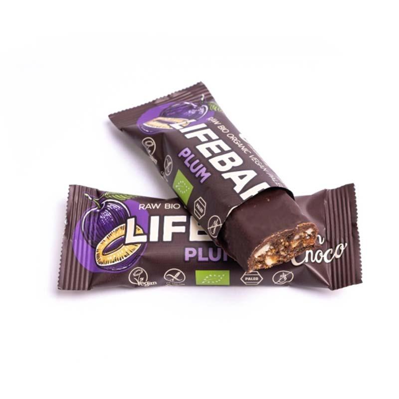 Rohkostriegel Schoko Pflaume & Lifefood