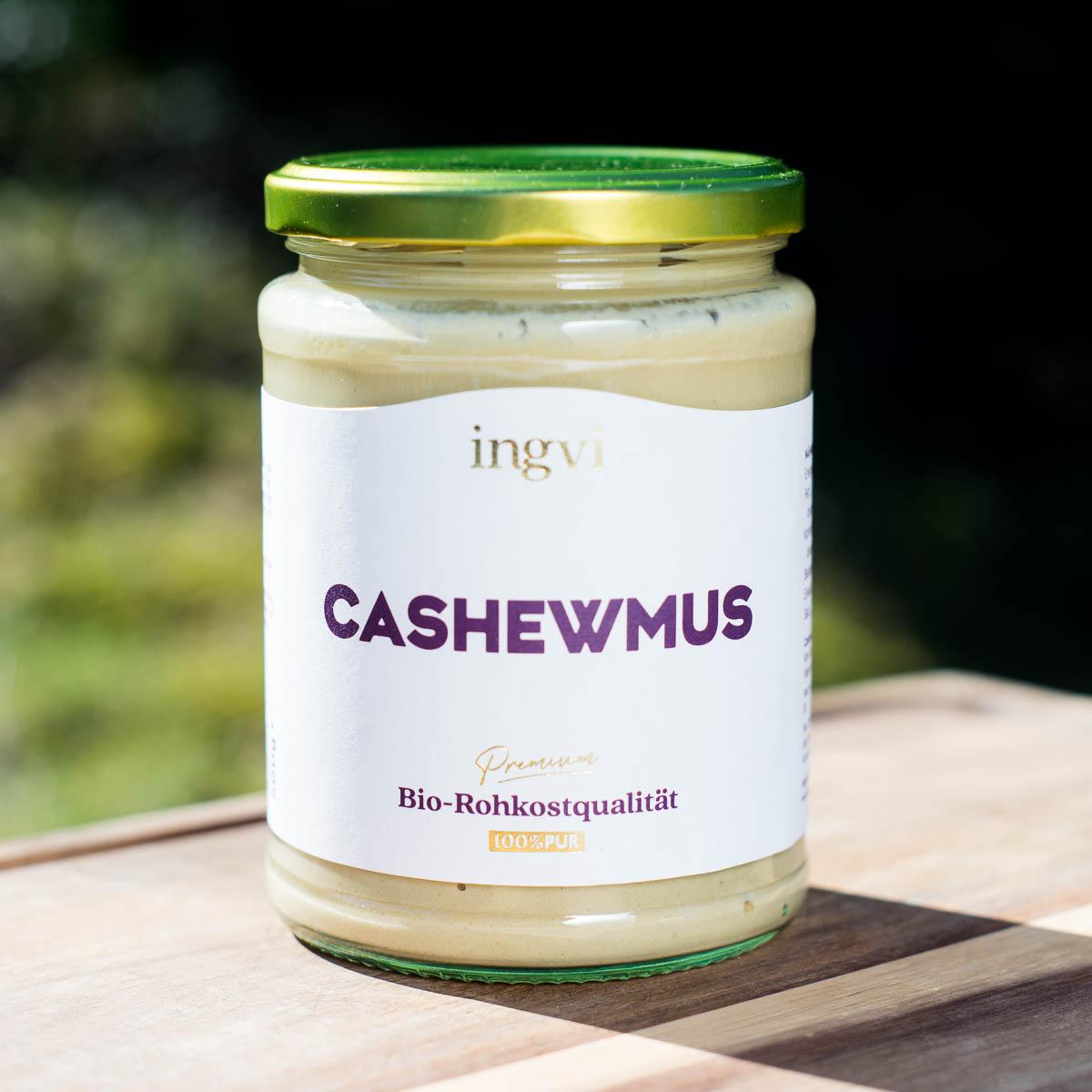 Cashewmus bio & roh Ingvi