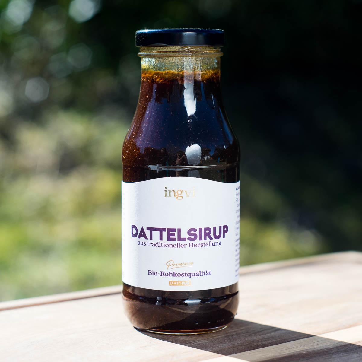 Organic Raw Date Syrup (Mazafati) Ingvi