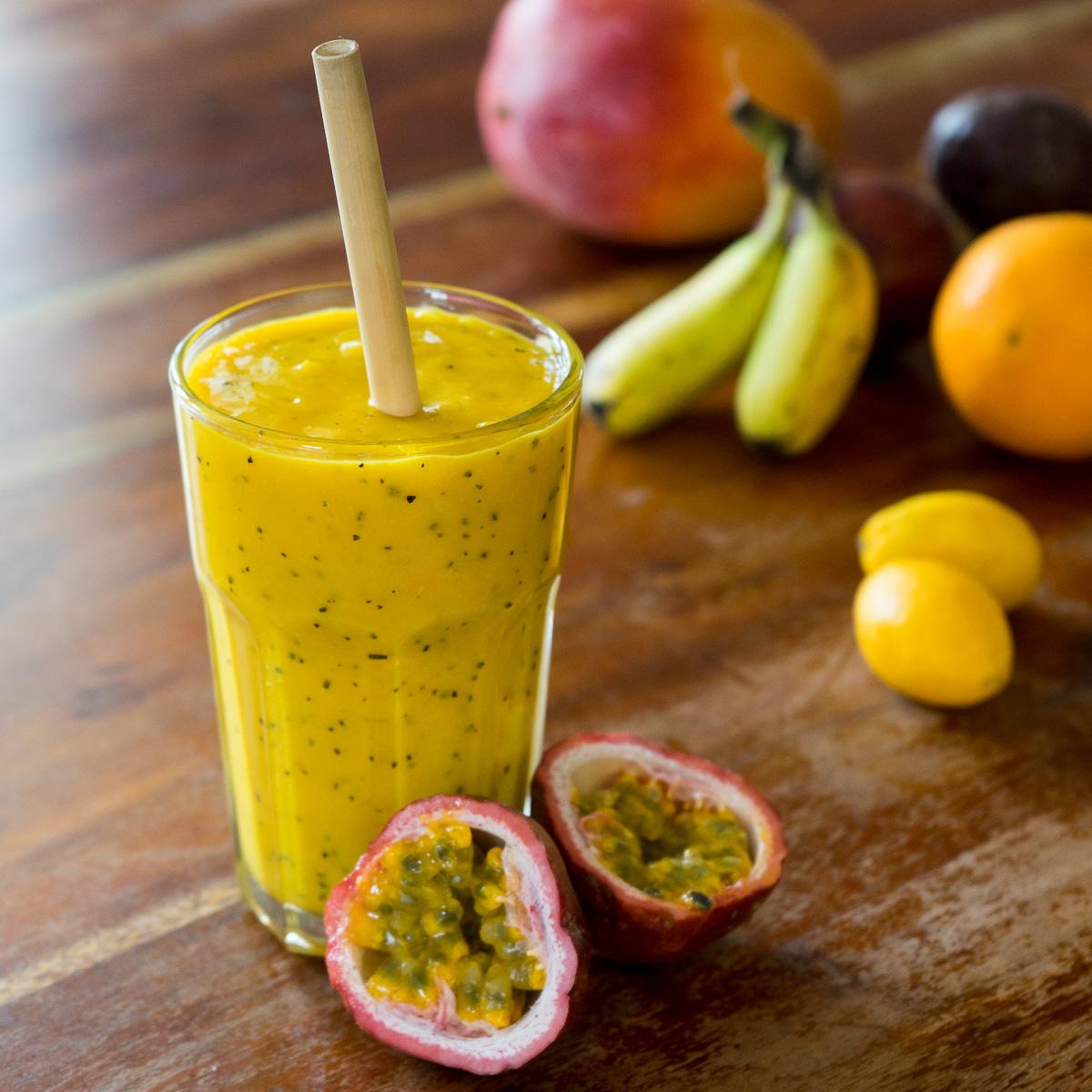 Passionfruit purple