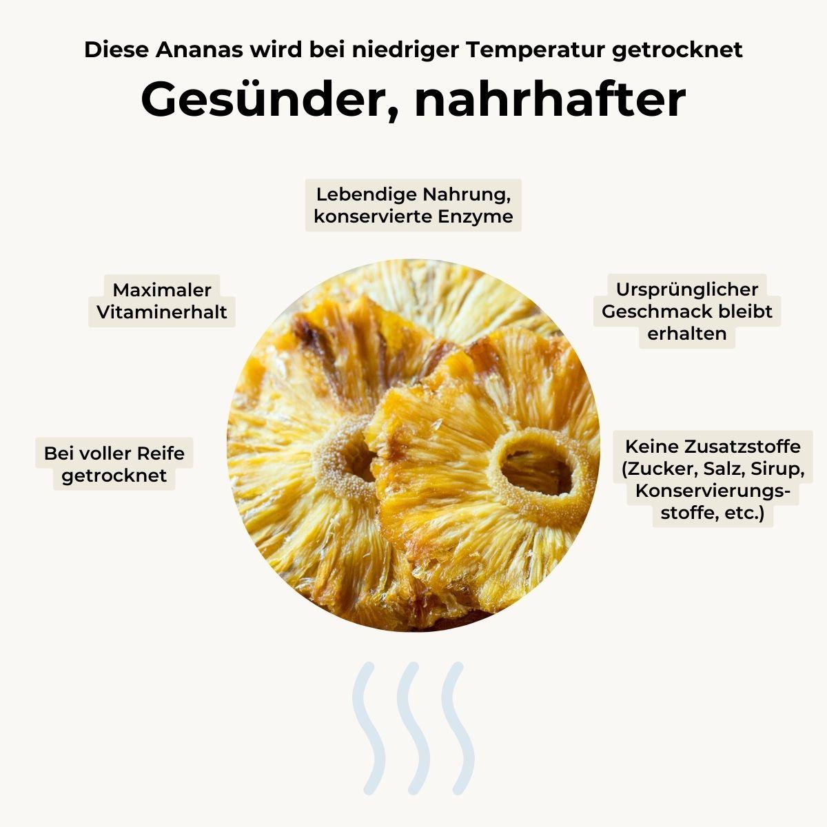 Ananas getrocknet