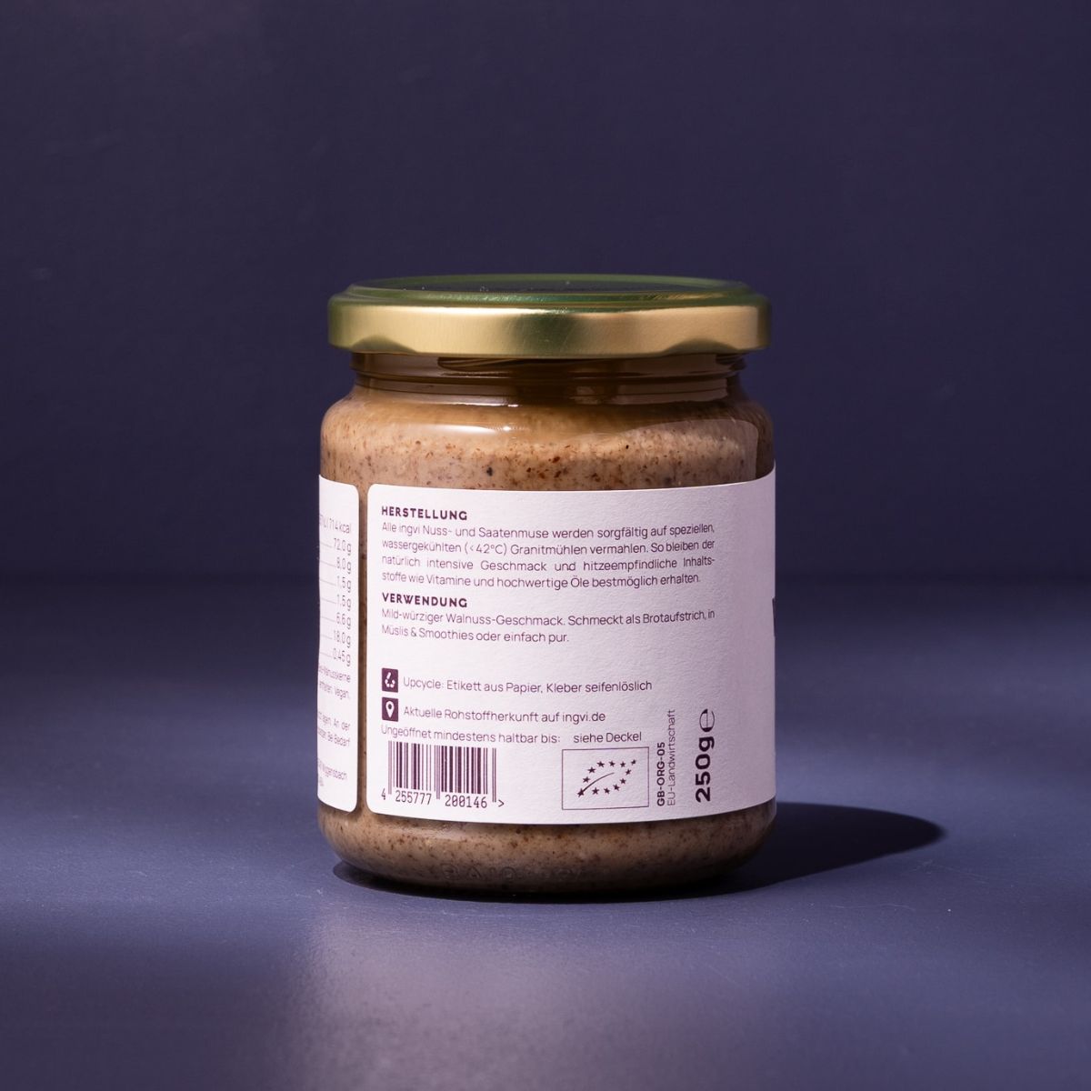 Purée de Noix germée bio & crue Ingvi