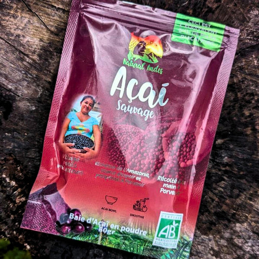 Acai Pulver gefriergetrocknet