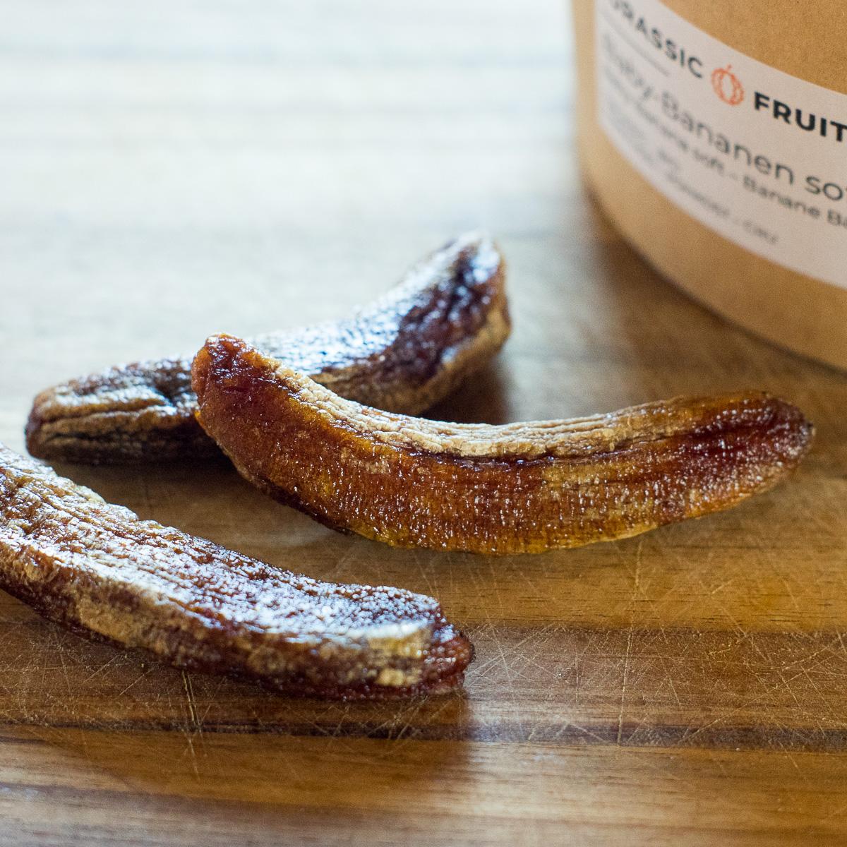 Banane Gros-Michel getrocknet soft ganz