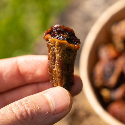 Banana Gros-Michel dried soft in pieces