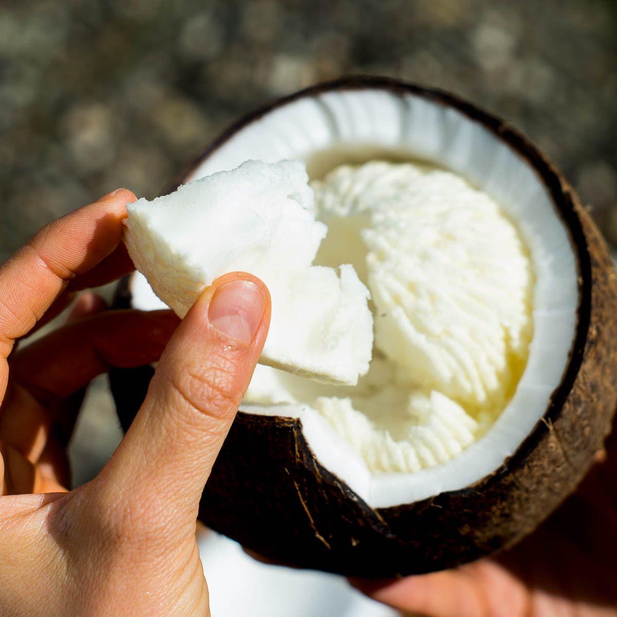 Coconut sprouted