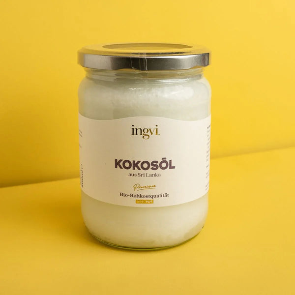 Huile de coco bio & crue Ingvi