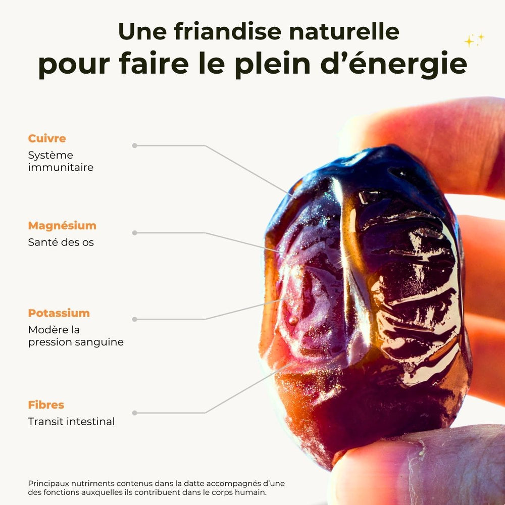 Datte Medjool super fraîche et juteuse