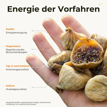Feige weiß getrocknet