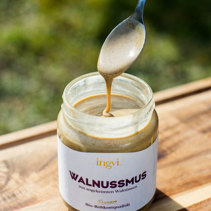Purée de Noix germée bio & crue Ingvi