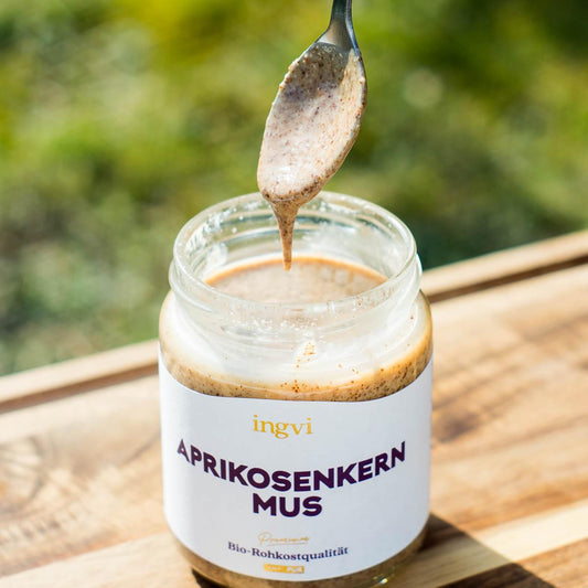 Aprikosenkernmus bio & roh Ingvi