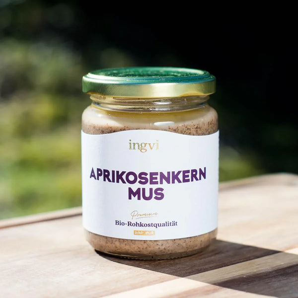 Organic Raw Apricot Kernel Butter Ingvi