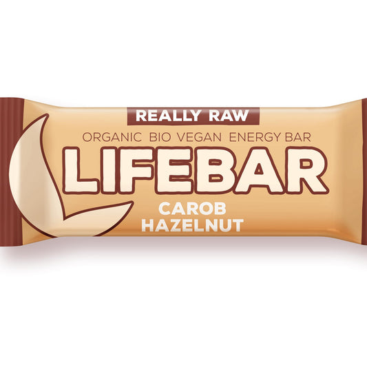 Rohkostriegel Carob Haselnuss & Lifefood