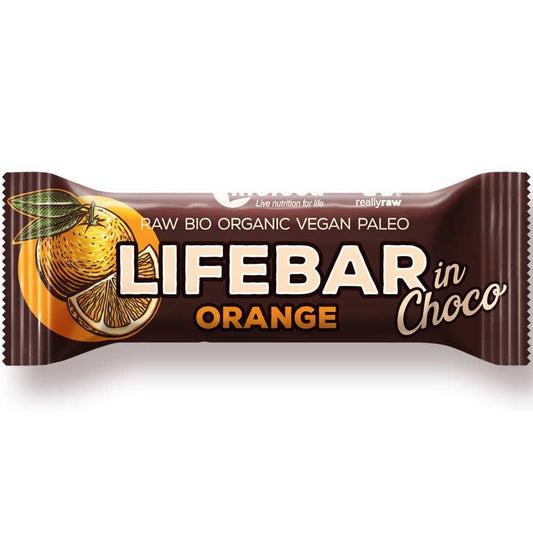 Rohkostriegel Schoko Orange & Lifefood