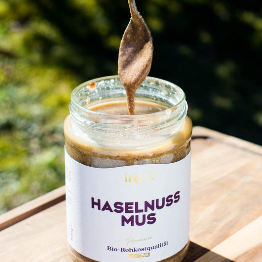 Haselnussmus bio & roh Ingvi
