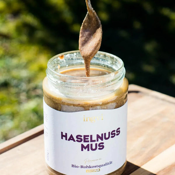 Purée de Noisette bio & crue Ingvi