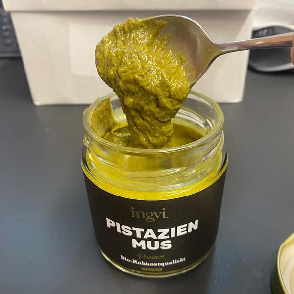 Purée de Pistache bio & crue Ingvi