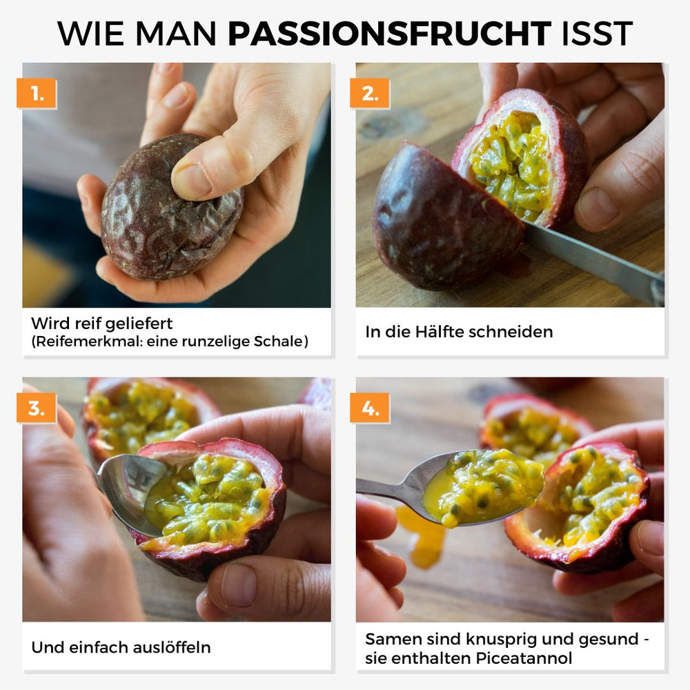 Passionsfrucht gelb (Maracuja) süß
