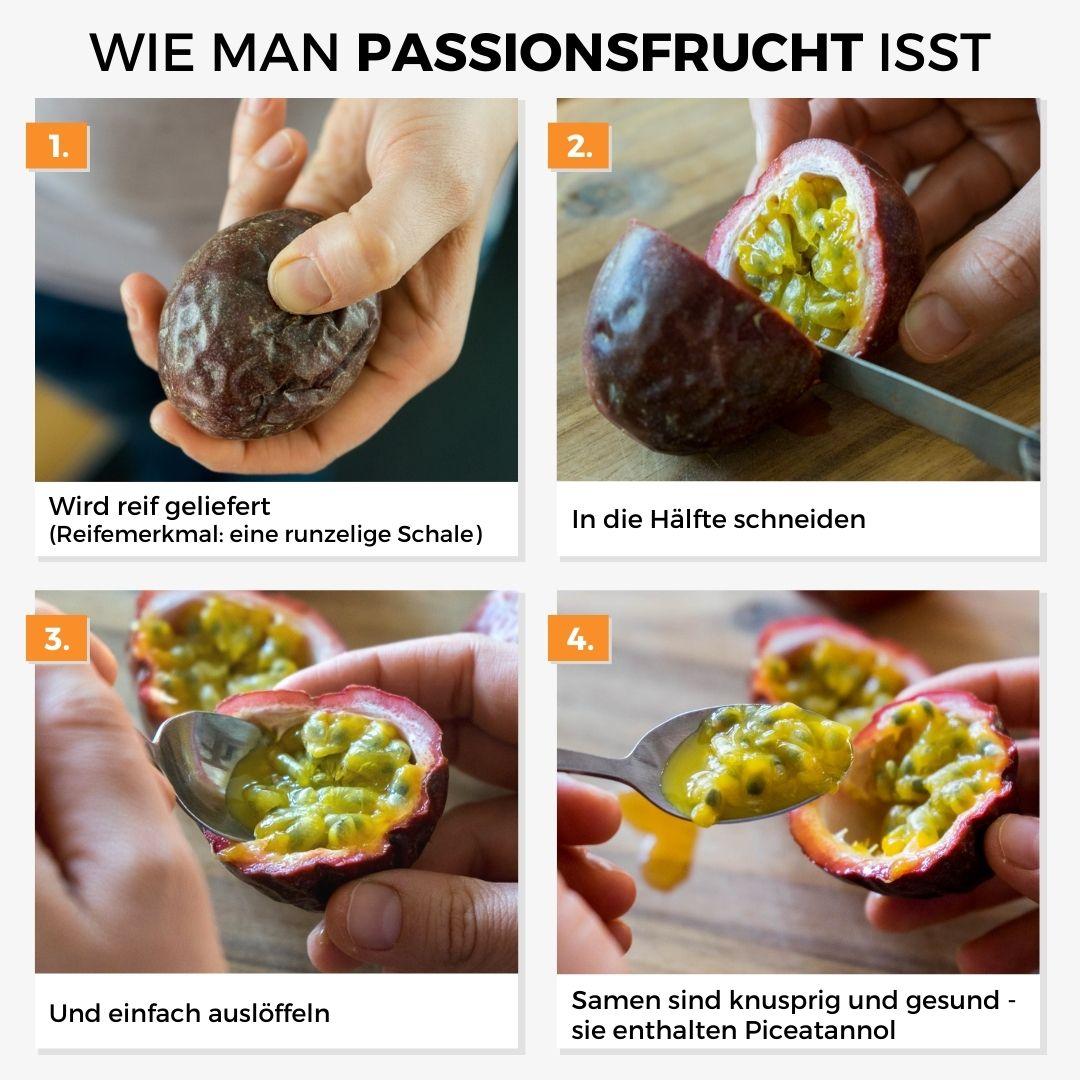 Passionsfrucht rot
