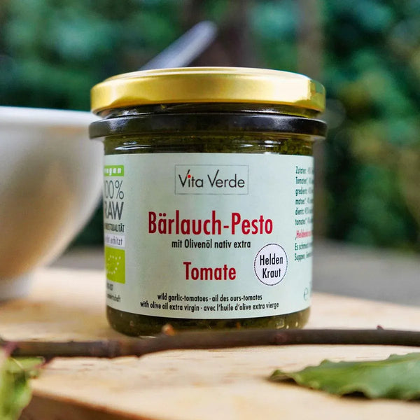 Pesto Ail des Ours & Tomate bio & cru