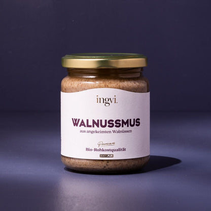 Purée de Noix germée bio & crue Ingvi